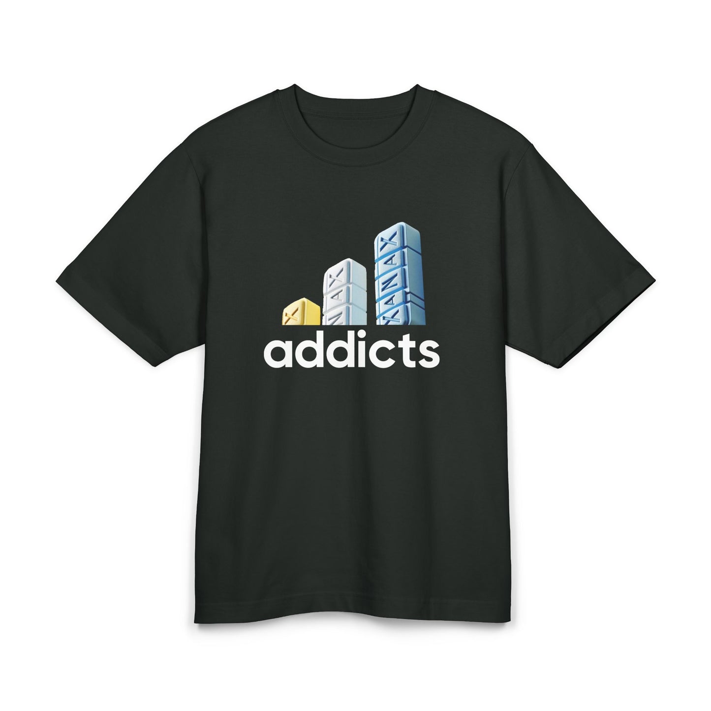 3 STRIPE Addicts Tee