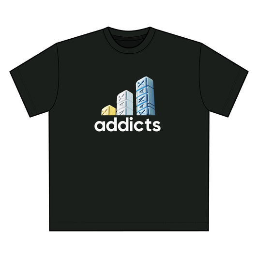 ADDICTS TYPE TEE - 2025 COLL.