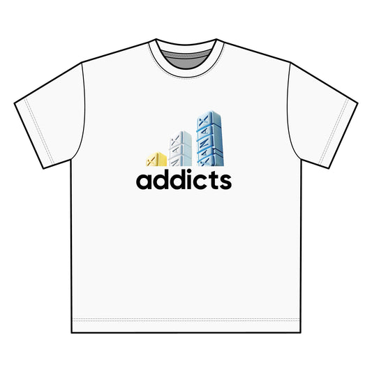 ADDICTS TYPE TEE - 2025 COLL.