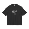 Black boxy t-shirt with Bart Simpson 'FUCK SCHOOL SELL PERCS' graffiti graphic - Trap aesthetic - Offnoir